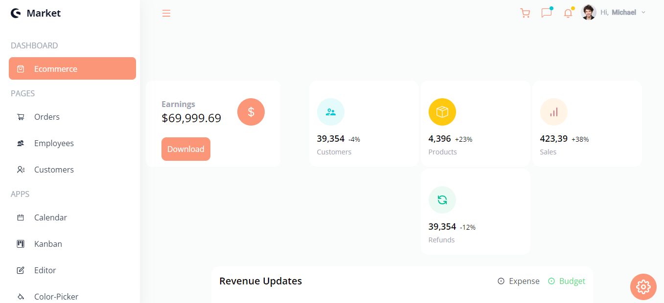 Admin Dashboard
